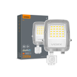 LED прожектор VIDEX F5 20W 3000-5000-6500K з датчиком руху 230V White (VL-F5-020CW-S)