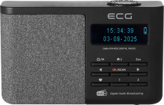 Радіоприймач ECG RD 250 DAB Black