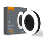 LED світильник ART IP65 круглий VIDEX VL-BHFR-305B 30W 5000K Black