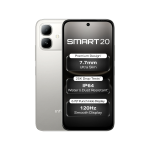 Смартфон Infinix Smart 20 6.78" 4/64 ГБ NFC IP64 polaris titanium