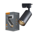 Світильник VIDEX VL-SPF06C-B під лампу GU10 SPF06C трековий чорний
