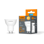 LED лампа VIDEX VL-MR16еD-06104 MR16eD 6W GU10 4100K дімерна