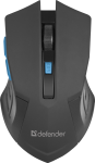 Миша Defender Accura MM-275 Wireless синій (52275)