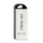 USB-флеш-накопичувач Hi-Rali Fit 64 ГБ Silver
