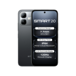 Смартфон Infinix Smart 20 6.78" 4/128 ГБ NFC IP64 shadow black