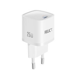 Зарядний пристрій Relict JetMini GaN 25W USB-C White