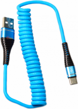 USB кабель Havit H685-BU blue