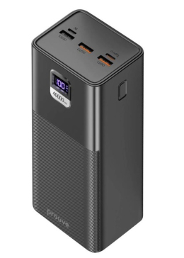 Зовнішній акумулятор Proove Giant lite 40000 mAh Black