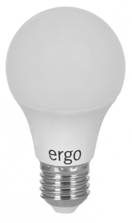 Светодиодная лампа Ergo Standard A60 E27 8W 220V 3000K теплый белый