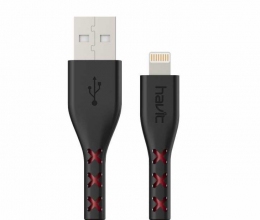 USB кабель Havit H66 USB to Lightning Anti-broken 2.0A Data Cable X-type Design