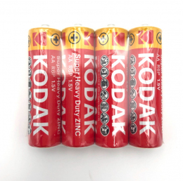 Батарейки Kodak SHD Zinc Batteries R6P AA 4шт