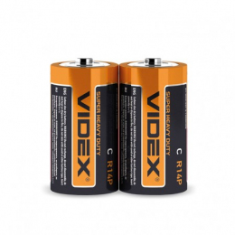 Батарейки Videx battery R14P/C *2 шт