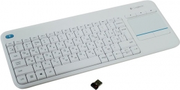 Клавиатура Logitech K400 Plus WL White Клавиатура Logitech K400 Plus WL White