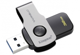 USB-флеш-накопичувач Kingston DT SWIVL 32GB USB3.0 (DTSWIVL/32GB)
