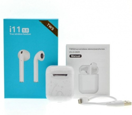 Гарнітура TWS i11 Power Bank White