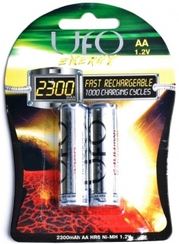 Акумулятори UFO HR6 Ni-MH 2300mAh