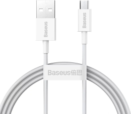Кабель Baseus Superior Series Micro-USB 2A, 1м White (CAMYS-02)