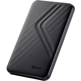 Зовнішній жорсткий диск Apacer AC 236 Slim Black