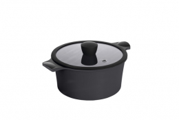 Каструля RINGEL Zitrone Black RG-2108-24/1 BL (4.2 л) 24 см