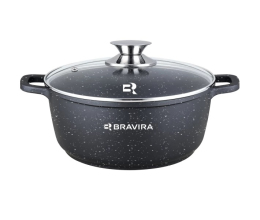 Каструля Bravira BR8002-22 Black