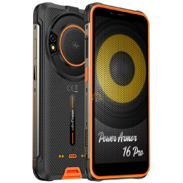 Смартфон Ulefone Power Armor 16 Pro (IP69K, 4/64Gb, NFC, 4G) Orange