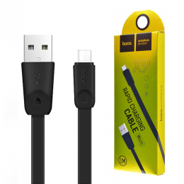 USB кабель Hoco X9 microUSB-USB 1m Black