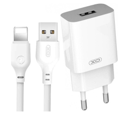 Зарядний пристрій XO L99 (EU) + кабель Lightning 