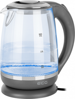 Чайник ECG RK 2020 Grey Glass