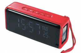 Портативна колонка Bluetooth T&G TG-174 red