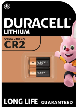 Батарейка Duracell High Power CR2 3V Lithium 2 шт