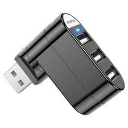 USB-хаб Borofone DH3 Black