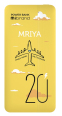 Зовнішній акумулятор Mibrand MI20K Mriya Yellow  - фото 2.