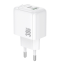 Мережевий зарядний пристрій Borofone BAS45A Potential PD30W+QC3.0 White - фото 2.