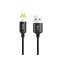 USB кабель Hoco U28 Magnetic Adsorption Lightning-USB 1m Black  - фото 2.