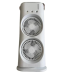 Вентилятор-освіжувач портативний F18 USB White - фото 2.