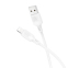 Кабель Borofone BX113 Lenny USB to Lightning 2.4A 1m White - фото 2.