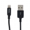 USB кабель Hoco X14 Lightning-USB 1m Black - фото 2.