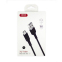 USB кабель XO mic-USB XO-NB51 2.1A/1м Black - фото 2.