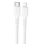 Кабель Borofone BX116 Certain Type-C to Lightning White - фото 2.
