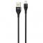 USB кабель XO Type-C NB188 Double-side 2.4A/1m Black - фото 2.