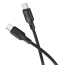 Кабель Borofone BX113 Lenny Type-C to Type-C 60W 1m Black - фото 2.
