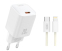 Зарядний пристрій XO L146 20W + кабель Lightning White - фото 2.