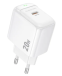 Зарядний пристрій Borofone BAS43A PD 20W QC 3.0 White - фото 2.