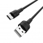USB кабель Borofone BX30 Silicone Type-C-USB 1m Black - фото 2.