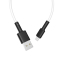 Кабель Borofone BX31 Soft Silicone MicroUSB 1m White - фото 2.
