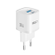 Зарядний пристрій Relict JetMini GaN 30W USB-C + USB-A White - фото 1