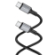 Кабель Borofone BX83 Famous Type-C to Type-C 60W Black - фото 2.
