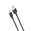 USB кабель XO lightning NB156 2.4A/1m Black - фото 1