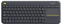 Клавіатура Logitech Wireless Touch K400 Plus, US, Black (920-007145) - фото 1