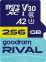 Карта пам'яті GoodRam RIVAL microSDXC 256GB V30 A2 (UHS I U3) + ad - фото 1